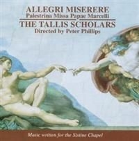 Allegri/ Palestrina - Miserere/ Missa Papae Marcelli i gruppen CD / Klassiskt hos Bengans Skivbutik AB (638377)