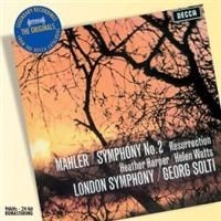 Mahler - Symfoni 2 Uppståndelsesymfoni i gruppen CD / Klassiskt hos Bengans Skivbutik AB (642885)