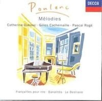 Poulenc - Mélodies i gruppen CD / Klassiskt hos Bengans Skivbutik AB (643103)