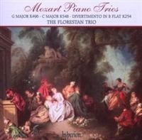 Mozart The Florestan Trio - Piano Trios (K496, 548 & 254) i gruppen CD / Klassiskt hos Bengans Skivbutik AB (644864)