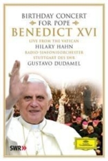 Hahn Hilary/Dudamel Gustavo - Birthday Concert Pope Benedict Xvi i gruppen ÖVRIGT / Musik-DVD & Bluray hos Bengans Skivbutik AB (645510)