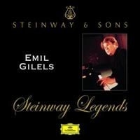 Gilels Emil Piano - Steinway Legends i gruppen CD / Klassiskt hos Bengans Skivbutik AB (645525)