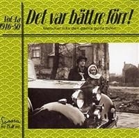 Blandade Artister - Det Var Bättre Förr Vol 4 A 1946-50