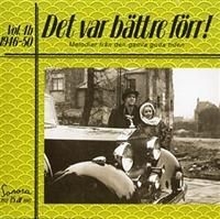 Blandade Artister - Det Var Bättre Förr Vol 4 B 1946-50
