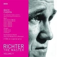 Richter Sviatoslav Piano - Plays Bach/Chopin - Master Vol 9 i gruppen CD / Klassiskt hos Bengans Skivbutik AB (653633)