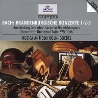 Bach - Brandenburgkonsert 1-3 i gruppen CD / Klassiskt hos Bengans Skivbutik AB (654902)