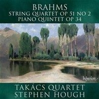 Brahms - String Quartet Op 51 No 2 i gruppen Externt_Lager / Naxoslager hos Bengans Skivbutik AB (658954)