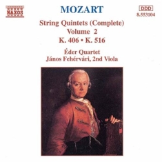 Mozart Wolfgang Amadeus - String Quintets Vol 2