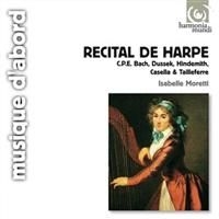 Moretti Isabelle - Harp Works i gruppen CD / Klassiskt,Övrigt hos Bengans Skivbutik AB (665079)