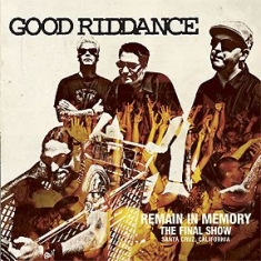 Good Riddance - Remain In Memory - The Final Show i gruppen CD / Pop-Rock hos Bengans Skivbutik AB (666399)