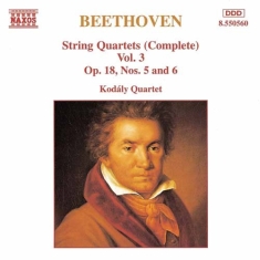 Beethoven Ludwig Van - String Quartets Vol 3