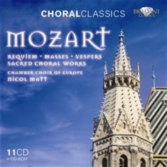 Mozart W A - Sacred Choral Works