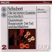 Schubert - Stråkkvartett 12-15 i gruppen CD / Klassiskt hos Bengans Skivbutik AB (688877)