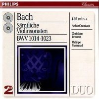 Bach - Violinsonater Samtl i gruppen CD / Klassiskt hos Bengans Skivbutik AB (689721)