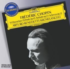 Chopin - Mazurkor/ Preludium/ Ballad i gruppen CD / Klassiskt hos Bengans Skivbutik AB (692274)