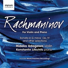 Rachmaninov Sergey - For Violin And Piano