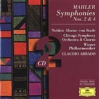 Mahler - Symfoni 2 & 4 i gruppen CD / Klassiskt hos Bengans Skivbutik AB (693686)