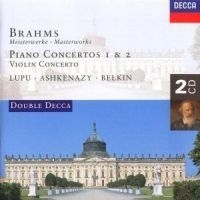 Brahms - Mästerverk 3 - Piankonsert 1 & 2 i gruppen CD / Klassiskt hos Bengans Skivbutik AB (696829)
