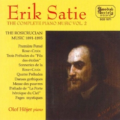 Satie Erik - Complete Piano Music Vol 2 i gruppen Externt_Lager / Naxoslager hos Bengans Skivbutik AB (697433)