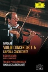 Mozart - Violinkonsert 1-5 i gruppen ÖVRIGT / Musik-DVD & Bluray hos Bengans Skivbutik AB (882494)