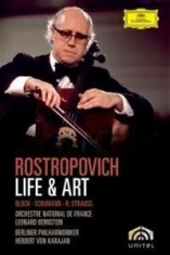 Rostropovich Mstislav Cello - Life And Art i gruppen ÖVRIGT / Musik-DVD & Bluray hos Bengans Skivbutik AB (886230)