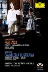 Mascagni/ Leoncavallo - Cavalleria Rusticana/Pajazzo i gruppen ÖVRIGT / Musik-DVD & Bluray hos Bengans Skivbutik AB (886975)