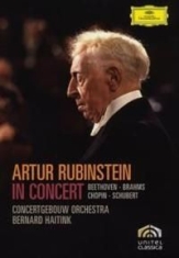 Rubinstein Artur Piano - In Concert - Beethoven/Brahms i gruppen ÖVRIGT / Musik-DVD & Bluray hos Bengans Skivbutik AB (887939)