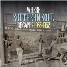 Blandade Artister - History Of Soul - Where Southern So