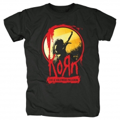 Korn Stage Mens Black T Shirt