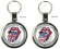 Key-deluxe - The Rolling Stones Premium Keychain: UK Key-deluxe - The Rolling Stones Premium Keychain: UK