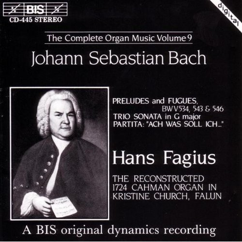 Bach Johann Sebastian - Organ Music Vol 9