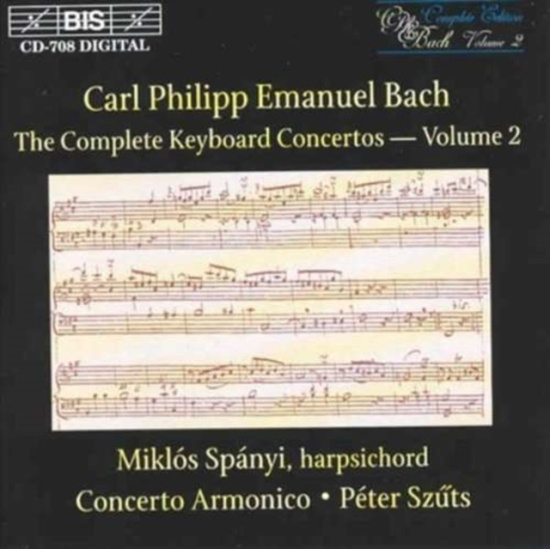 Bach Carl Philipp Emanuel - Keyboard Concertos Vol 2