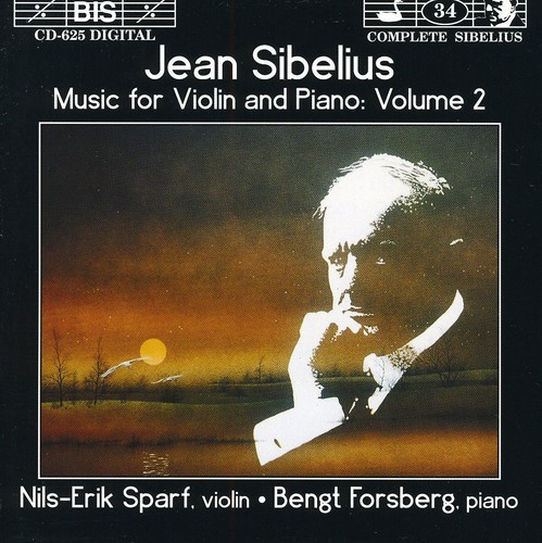 Sibelius Jean - Music For Violin/Piano Vol 2