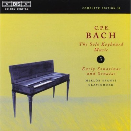 Bach Carl Philipp Emanuel - Solo Keyb Music Vol 3
