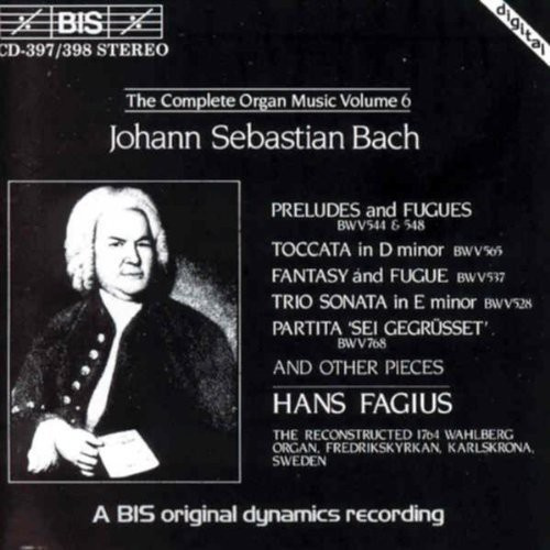 Bach Johann Sebastian - Organ Music Vol 6