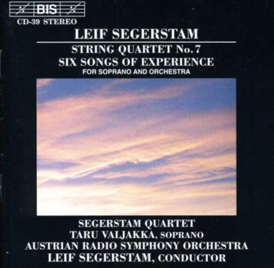 Segerstam Leif - String Quartet 7/Experience So