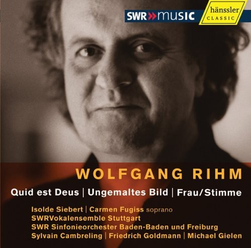 Rihm Wolfgang - Quid Est Deus, Ungemaltes Bild, Fra