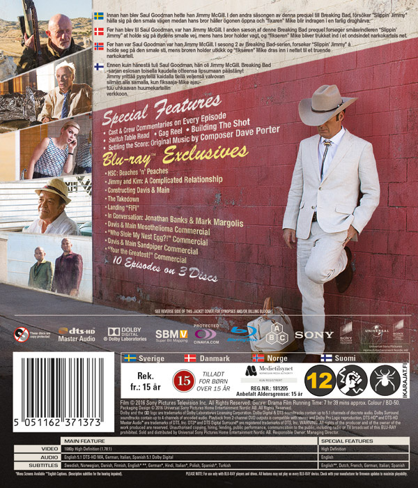 Movie - Better Call Saul - Season 2 Bd S-T