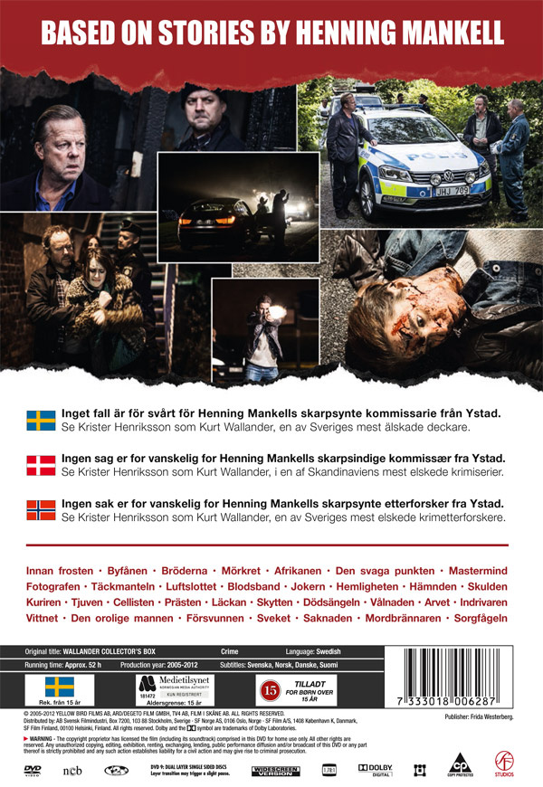 Movie - Wallander - Collectors Box