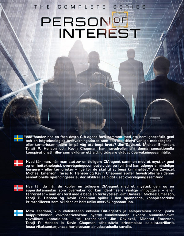 Movie - Person Of Interest S01-05 Bd