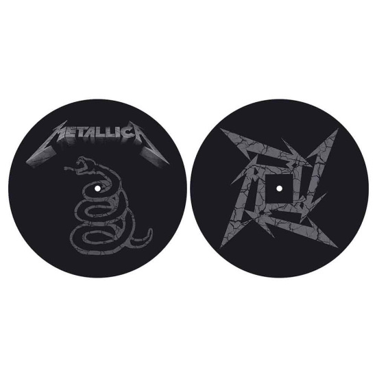 Metallica - The Black Album Slipmat Pair