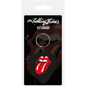 Rolling Stones - Rolling Stones Rubber Keychain (Plectrum
