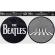The Beatles - Drop T Logo & Crossing Silhouette Slipma