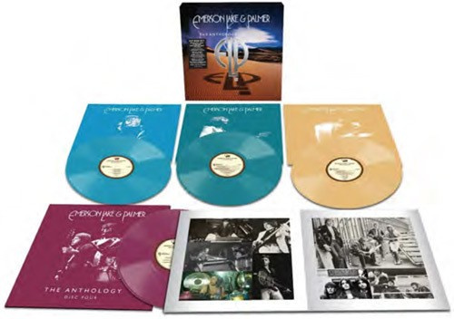 Emerson Lake & Palmer - Anthology 1970 - 1998 (4Lp Box
