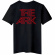 The Ark - T-shirt Bandmotiv b/w logo i rött