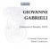 Gabrieli Giovanni - Canzoni Et Sonate