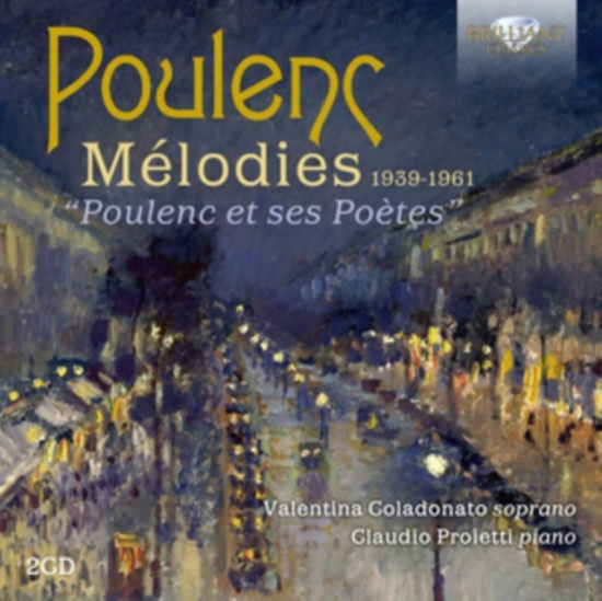Poulenc Francis - Melodies 1939-1961
