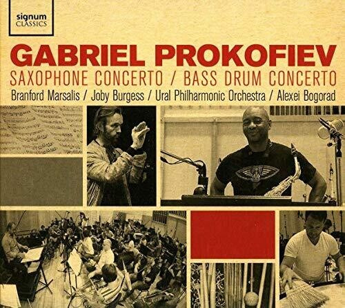 Prokofiev Gabriel - Saxophone Concerto, Bass Drum Conce