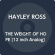 Hayley Ross - Weight Of Hope Hayley Ross - Weight Of Hope