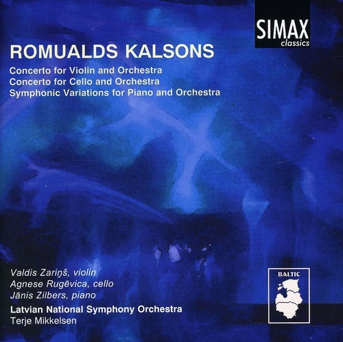 Latvian Nat S.O/Mikkelsen - Kalsons,R:Conc.For Sol&Orch.